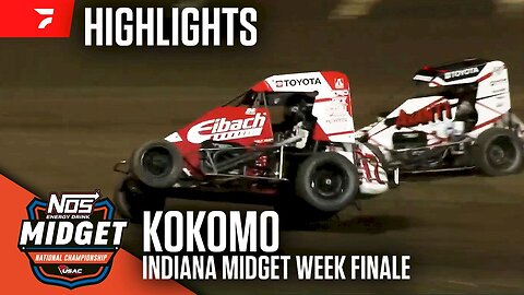 Highlights: USAC Indiana Midget Week At Kokomo Speedway (6/8/2025)