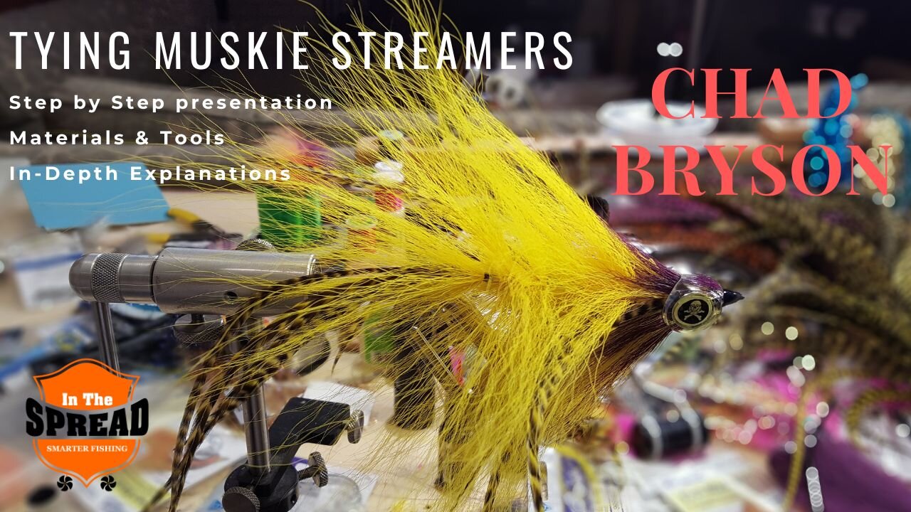Tying Muskie Streamers: A Step-by-Step Fly Fishing Presentation