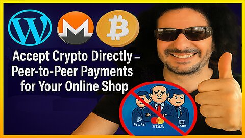 Accept Crypto Payments Directly at Your Online Shop (Simple, Fast, No Account Required)