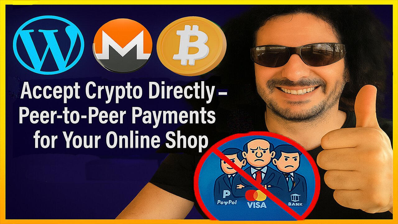 Accept Crypto Payments Directly at Your Online Shop (Simple, Fast, No Account Required)