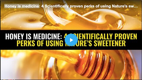 Honey is medicine - 4 Scientifically proven perks of using Nature’s sweetener