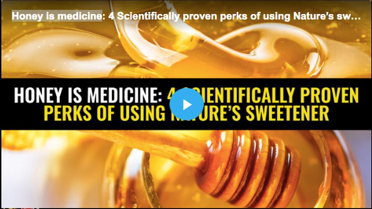 Honey is medicine - 4 Scientifically proven perks of using Nature’s sweetener