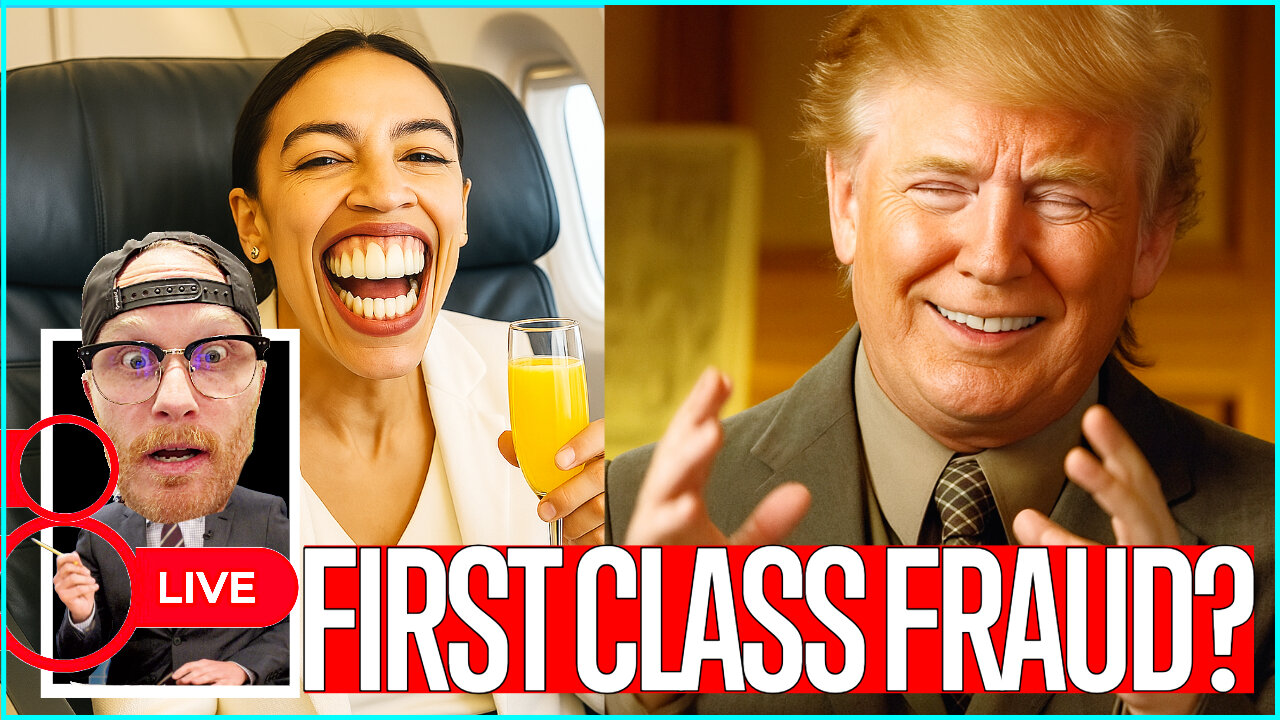AOC First-Class Scandal, Trump Tariffs Hit China & Jaguar, Tesla Protests Wild - Live Comedy News