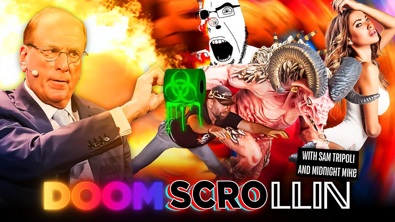 Doom Scrolling: Black Rock, Demonic Soccer, The SheepSquach, Fire Farts and Toxic Toilet Paper