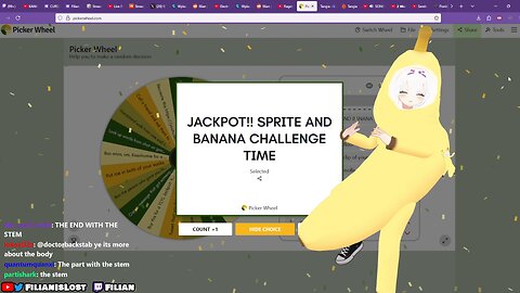Filian's You Laugh, You Lose - Banana Sprite Challenge (10/25/2025)