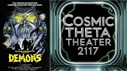 Demons (1985) | Live Watch Party & Savage Riffing – Cosmic Theta Theatre 2117