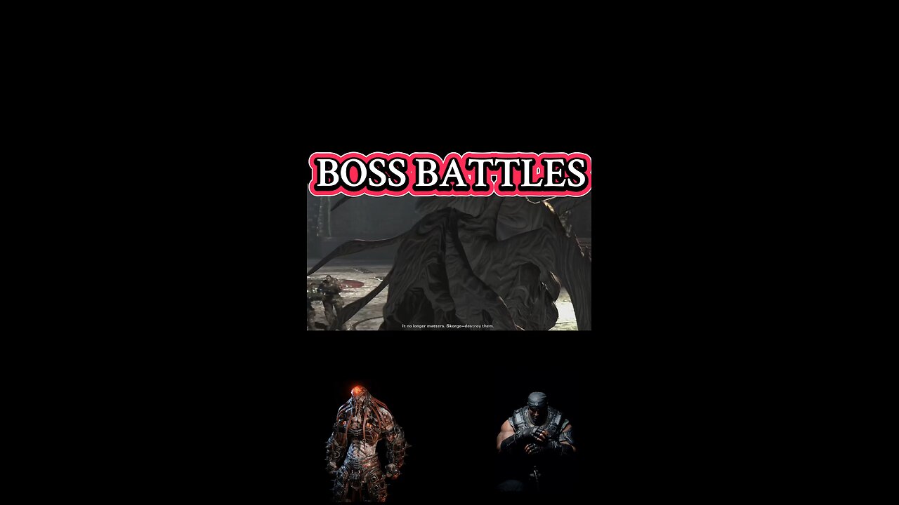 BOSS BATTLES: GEARS OF WAR 2 SCOURGE VS THE COG
