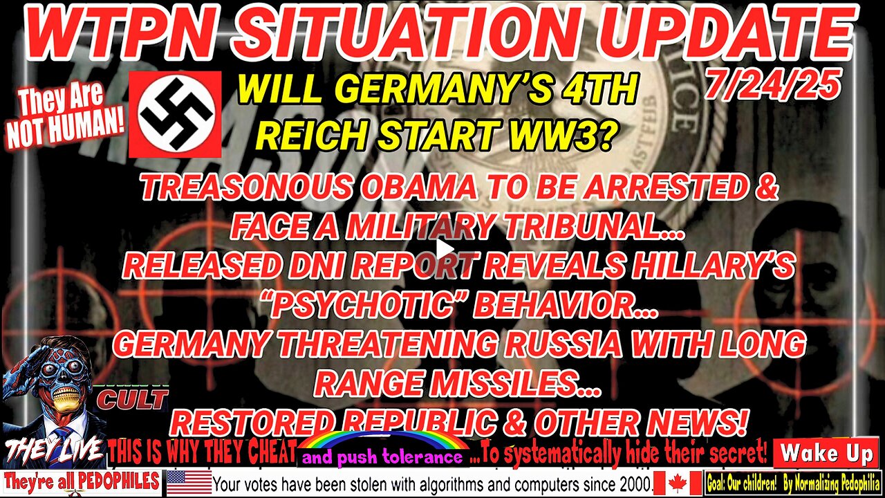 WTPN SITUATION UPDATE FEATURING RESTORED REPUBLIC 7/24/25