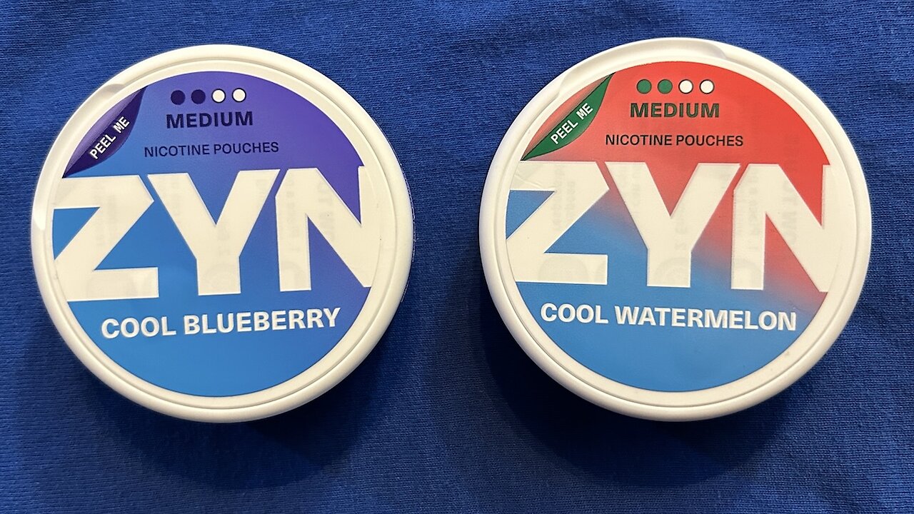 Zyn Cool Blueberry / Watermelon (Nicotine Pouches) Review