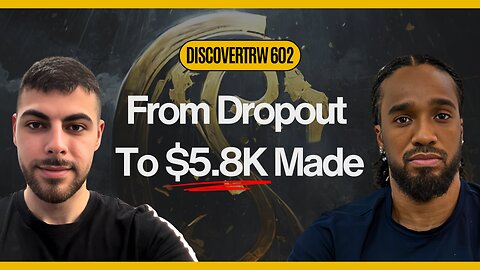 From Med School Dropout to Making $5,800 Online – Rebaz | Interview 602