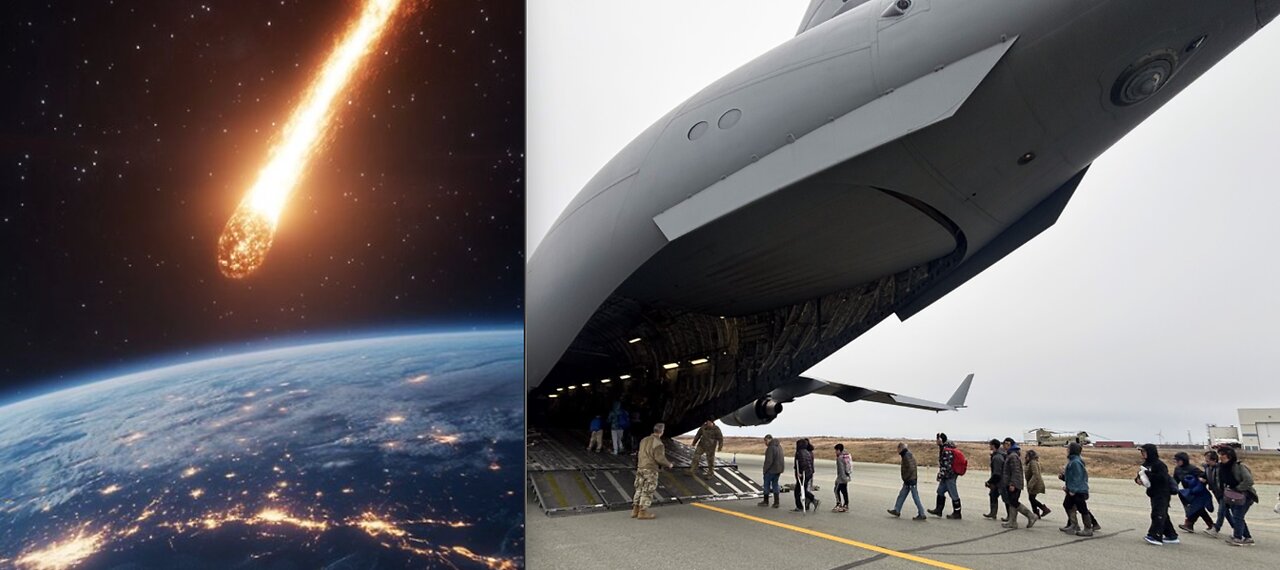 NATIONAL SECURITY THREAT DECLARED*HISTORIC EVACUATIONS*COVERT INVASION?*COMET CLOSER THAN MOON?