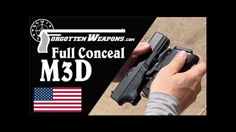 Foldy-Glock: The Full Conceal M3D (History and Shooting)