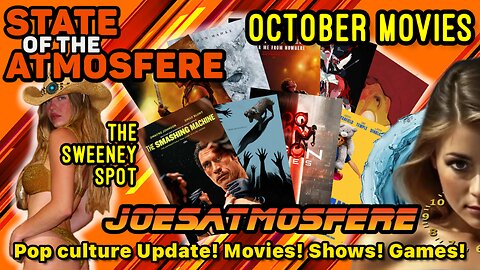 October Movies, Jimmy Kimmel Returns, Pop Culture News, Sydney Sweeney News, State of the Atmosfere!