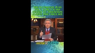 The Illuminati Plan for 3 World Wars penned by Freemason Albert Pike circa 1871.