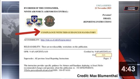 "Scott Ritter's Duty and Conscience: Reflection by Aaron Bushnell on His Assignment to Israel"