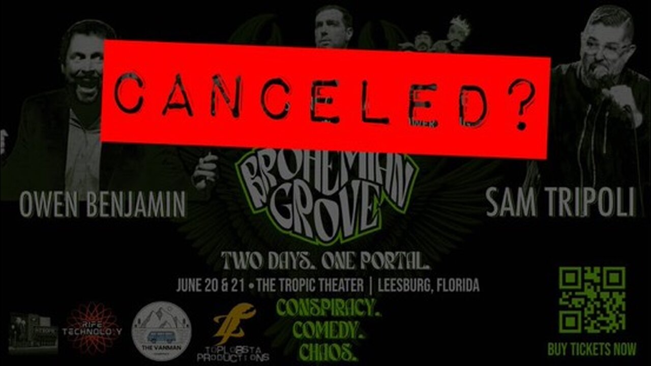 Brohemian Grove Canceled?