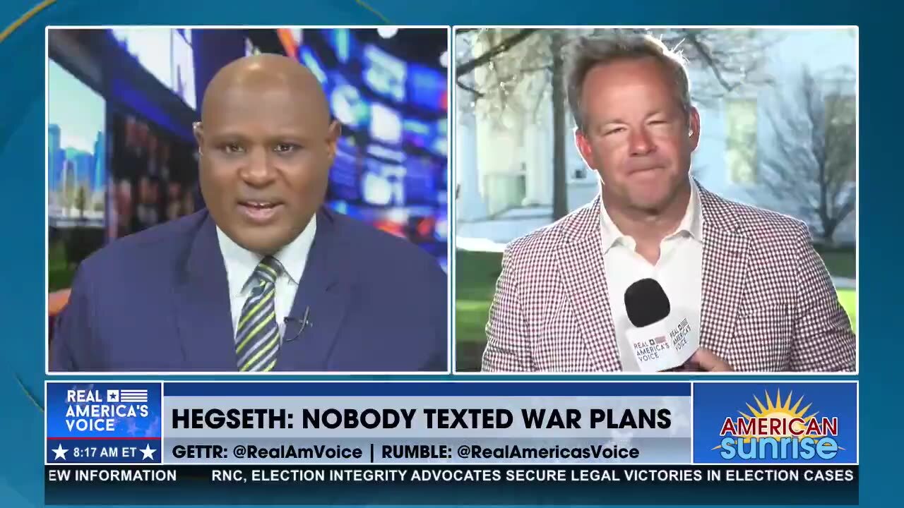 REACTION TO NEWS OF WAR PLAN LEAK (01:21)