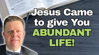 Jesus Didn’t Come So You Could ‘Barely Make It’!