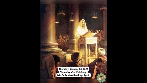 Thursday, January 08, 2026 Thursday after Epiphany #faith #readings #epiphany2026