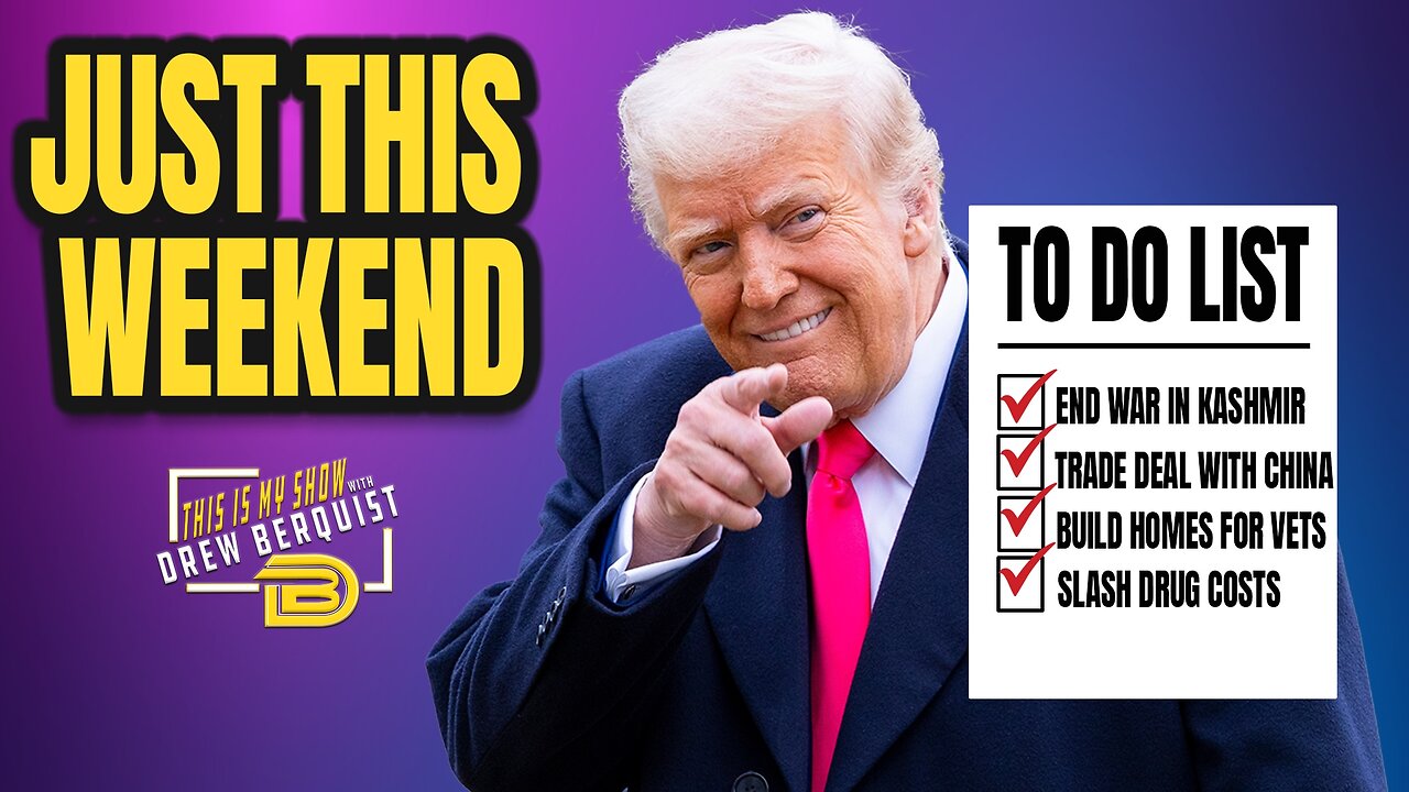 Trump Reaches a Trade Deal with China, Ends the War in Kashmir, and Slashes Drug Prices