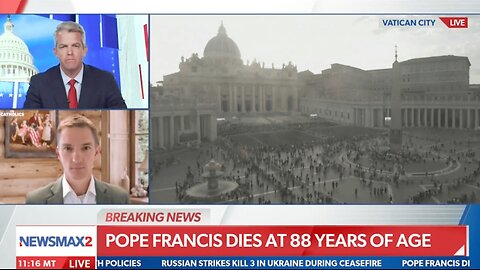NEWSMAX: Catholics Pray for Pope Francis and Historic Upcoming Conclave