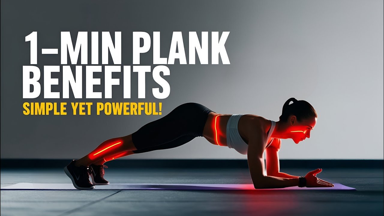 What Will Happen If You Plank Every day for 1 Minute