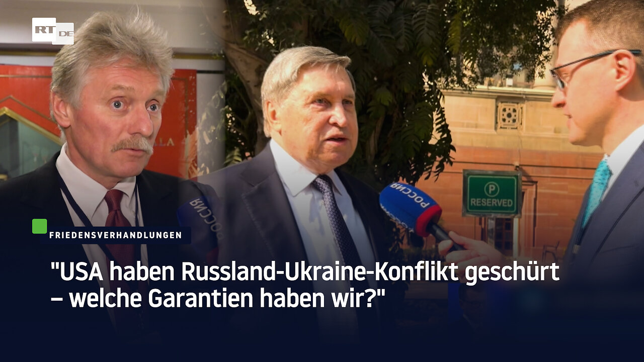 "USA haben Russland-Ukraine-Konflikt geschürt – welche Garantien haben wir?"