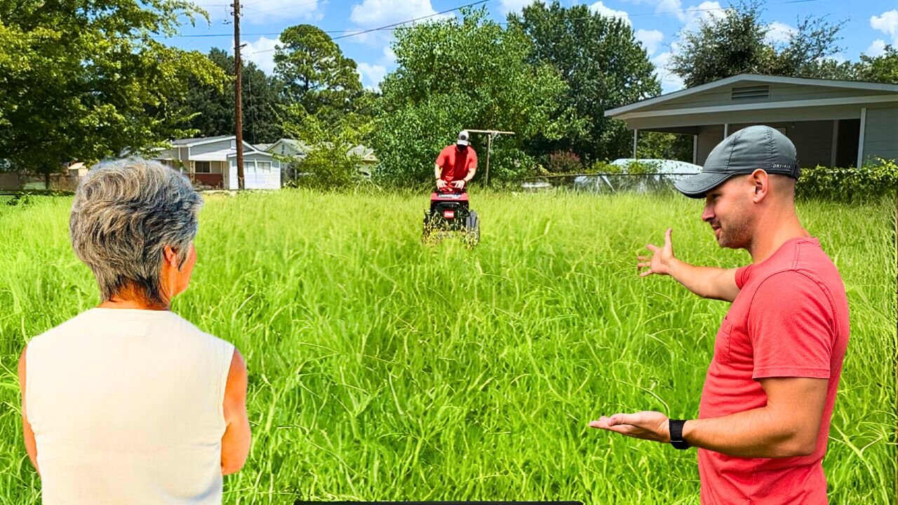 NO ONE would HELP after she had TWO mowers STOLEN