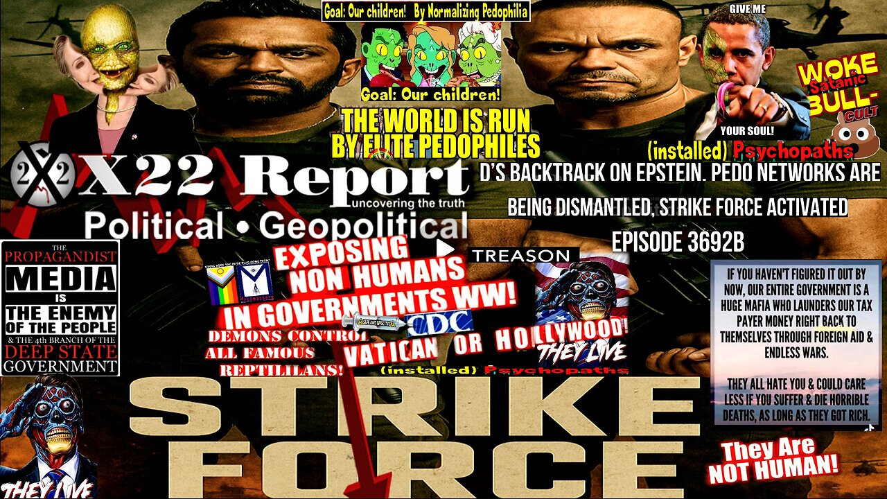 Ep 3692b - D’s Backtrack On Epstein, Pedo Networks Are Being Dismantled, Strike Force Activated