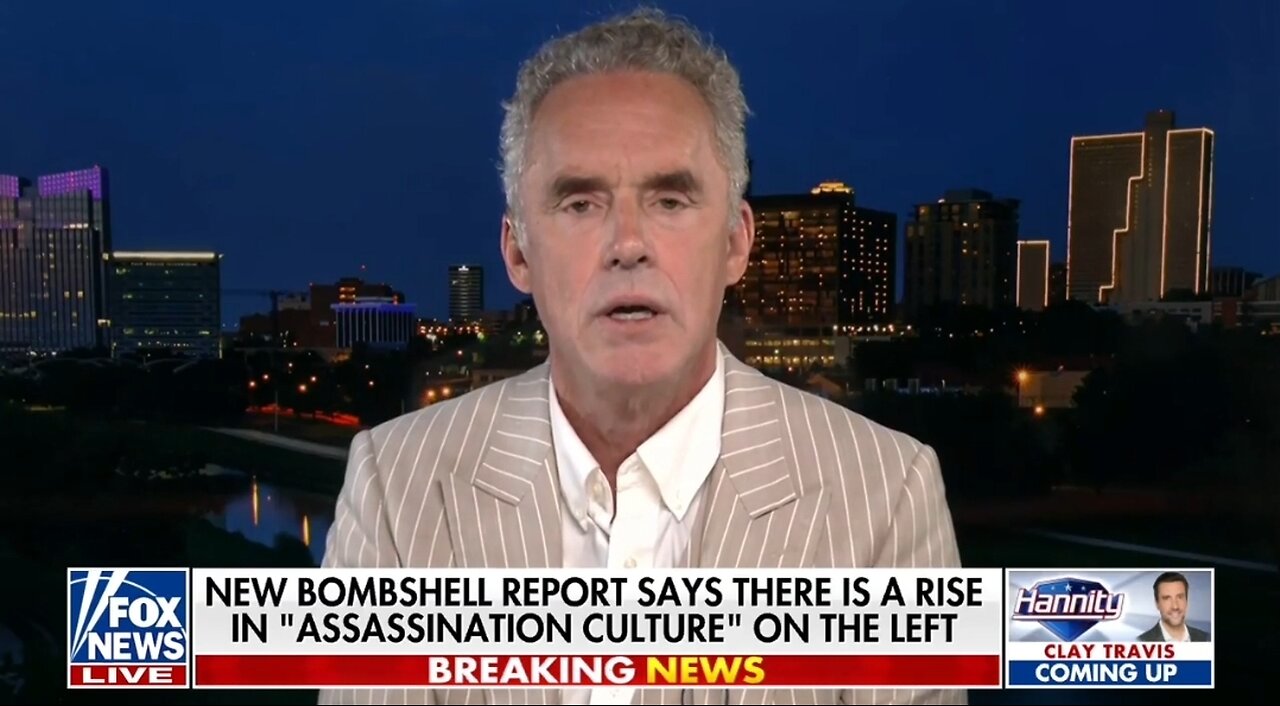 Jordan Peterson Exposes The Rise In Assassination Culture On The Left