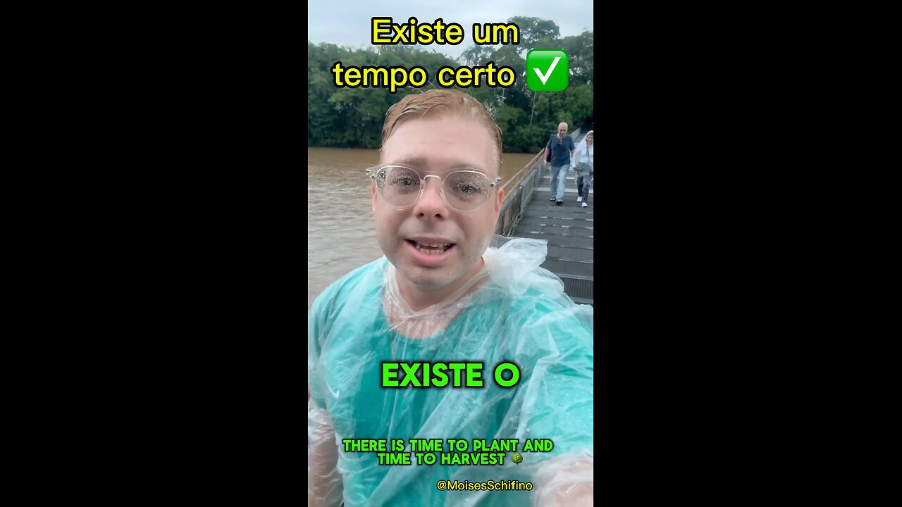 Existe um tempo certo ✅