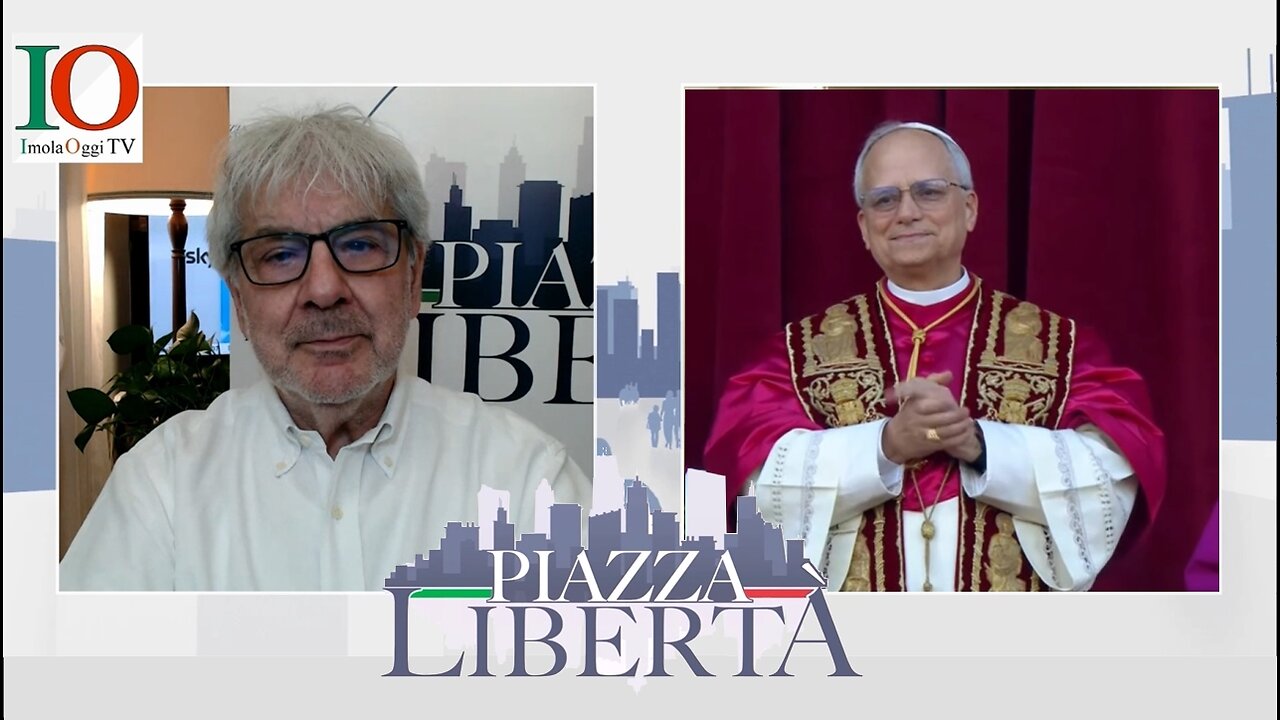Elezione di Leone XIV. PIAZZA LIBERTA', puntata di venerdì 9 maggio 2025