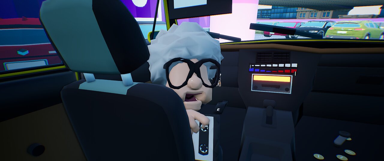 we crashed the car