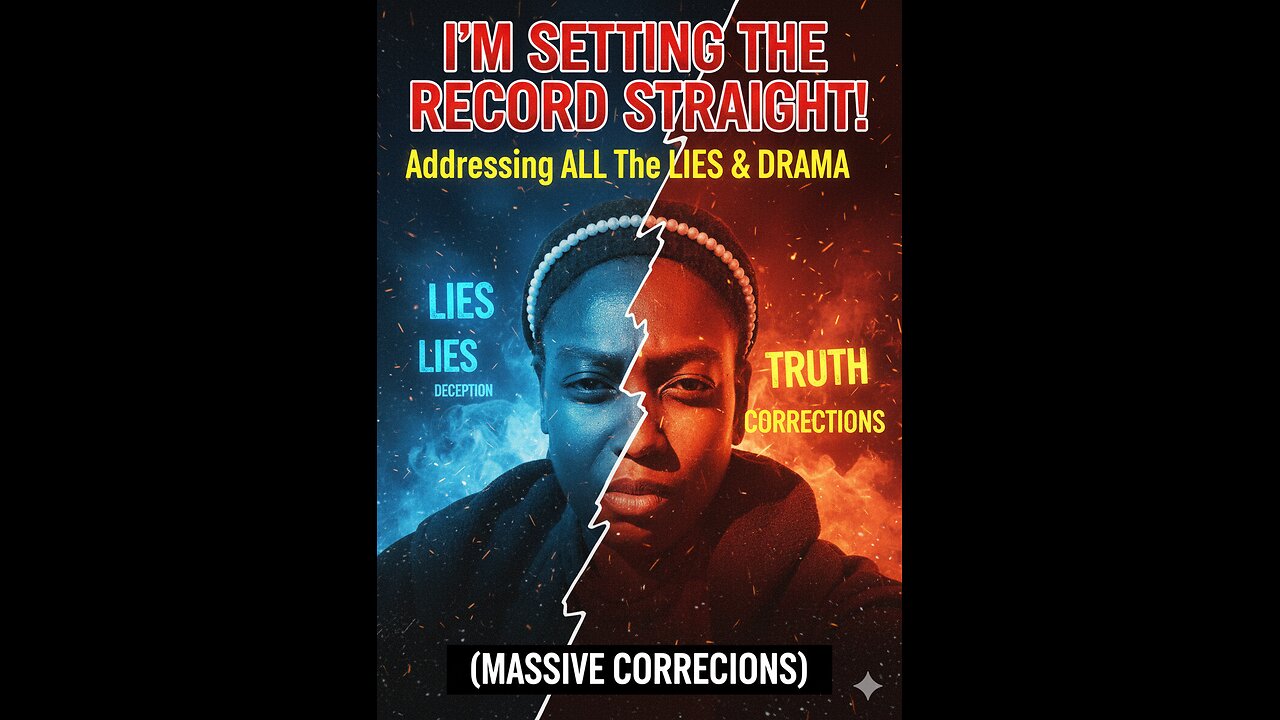 ​I'M SETTING THE RECORD STRAIGHT! Addressing ALL The LIES & DRAMA (MASSIVE CORRECTIONS)