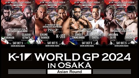 K-1 WORLD GP 2024 in OSAKA - Oct 05 2024 - Edion Arena, Osaka