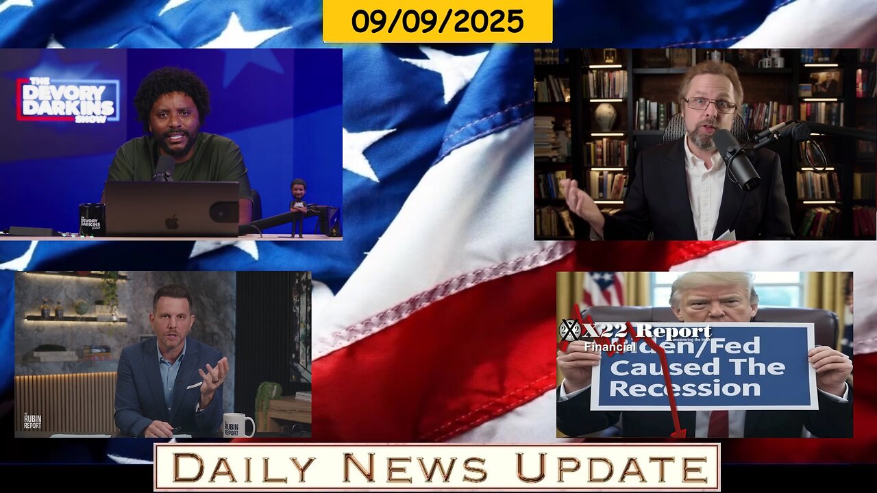 EP1680 | Devory Darkins:SCOTUS, Dr Steve Turley:Kamala, Rubin Report:Elon Musk, X22 Report:Fake Data