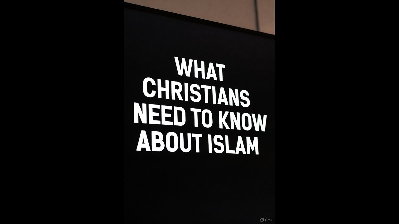 🙏🏼WHAT EVERY CHRISTIAN NEEDS TO KNOW ABOUT ISLAM🙏🏼