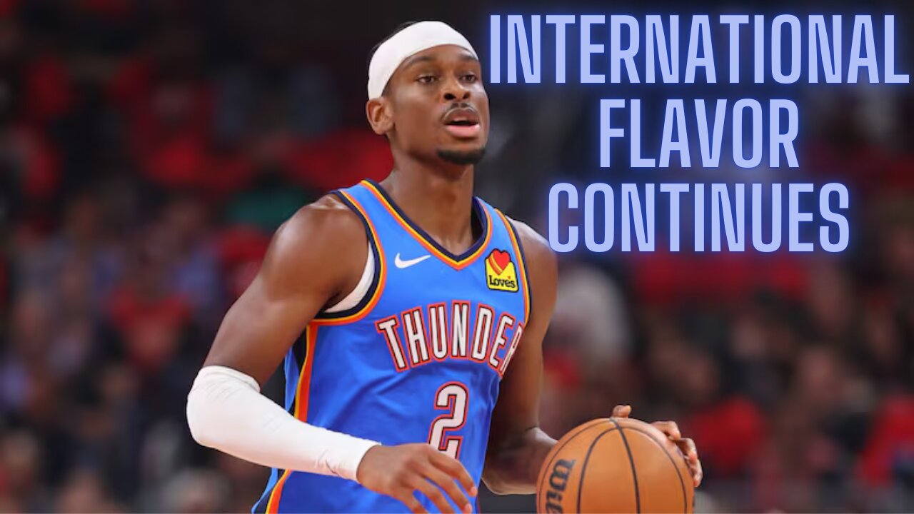 7 straight years an international player has won NBA MVP after someone from U.S. won for 11 straight