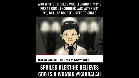 leonard nimoy first sexual encounter #kabbalah #jewishmysticism