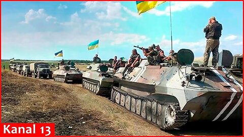 Ukrainian Armed Forces launch a large-scale counterattack for regaining lost positions