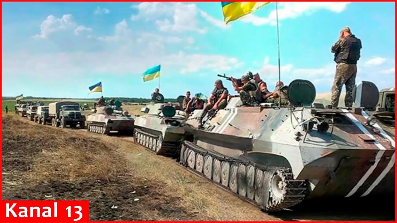 Ukrainian Armed Forces launch a large-scale counterattack for regaining lost positions