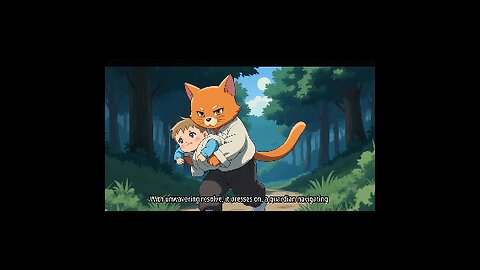 Cat Hero ~ The Brave Cat Who Saved a Baby Portrait Format