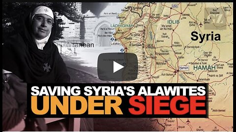 Max Blumenthal w/Mother Superior Agnes Mariam De La Croix, a Lebanese Christian nun