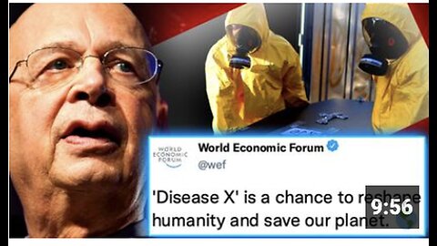 "WEF Insider Says 'Disease X' Will Lead to Depopulation of 6 Billion People"