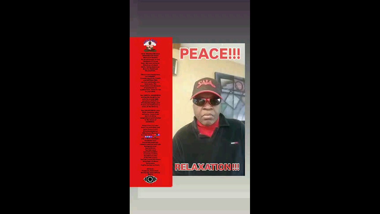 ▪︎PEACE AND RELAXATION▪︎
