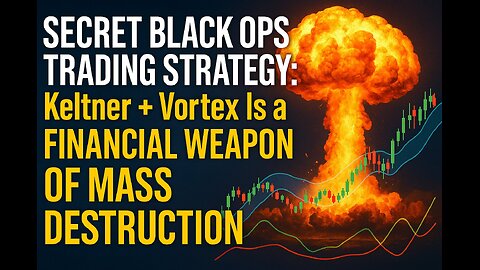 SECRET BLACK OPS TRADING STRATEGY: Keltner + Vortex Is a FINANCIAL WEAPON OF MASS DESTRUCTION!