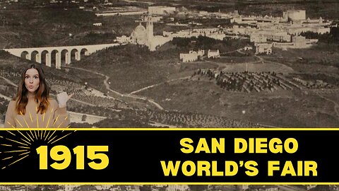 1915 San Diego World's Fair - Old World Buildings Photos