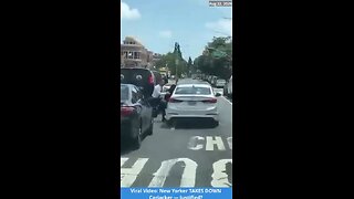 Viral Video Shows New Yorker TAKING DOWN Carjacker — Was He Justified? 🔥👀