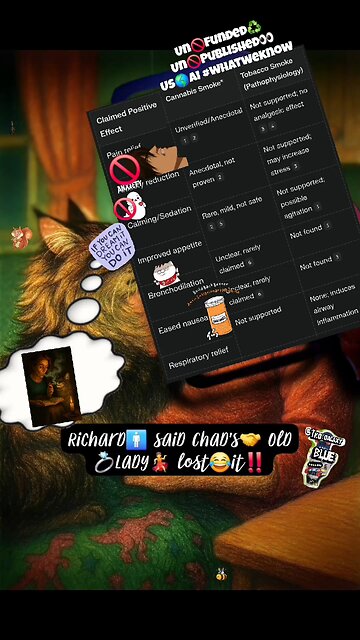 Don't 🚫 Judge ☯️ a Book 📚 by Common🌎 Covers | Smoking 🚬 with the Animals 🐾, A Mature ☮️ Bedtime