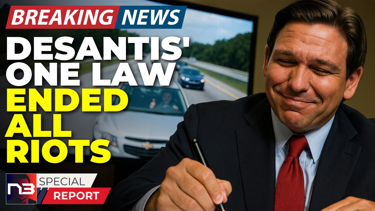 🚨BREAKING: DeSantis Did ONE Thing That Ended All Riots In Florida - Liberals Are Losing It